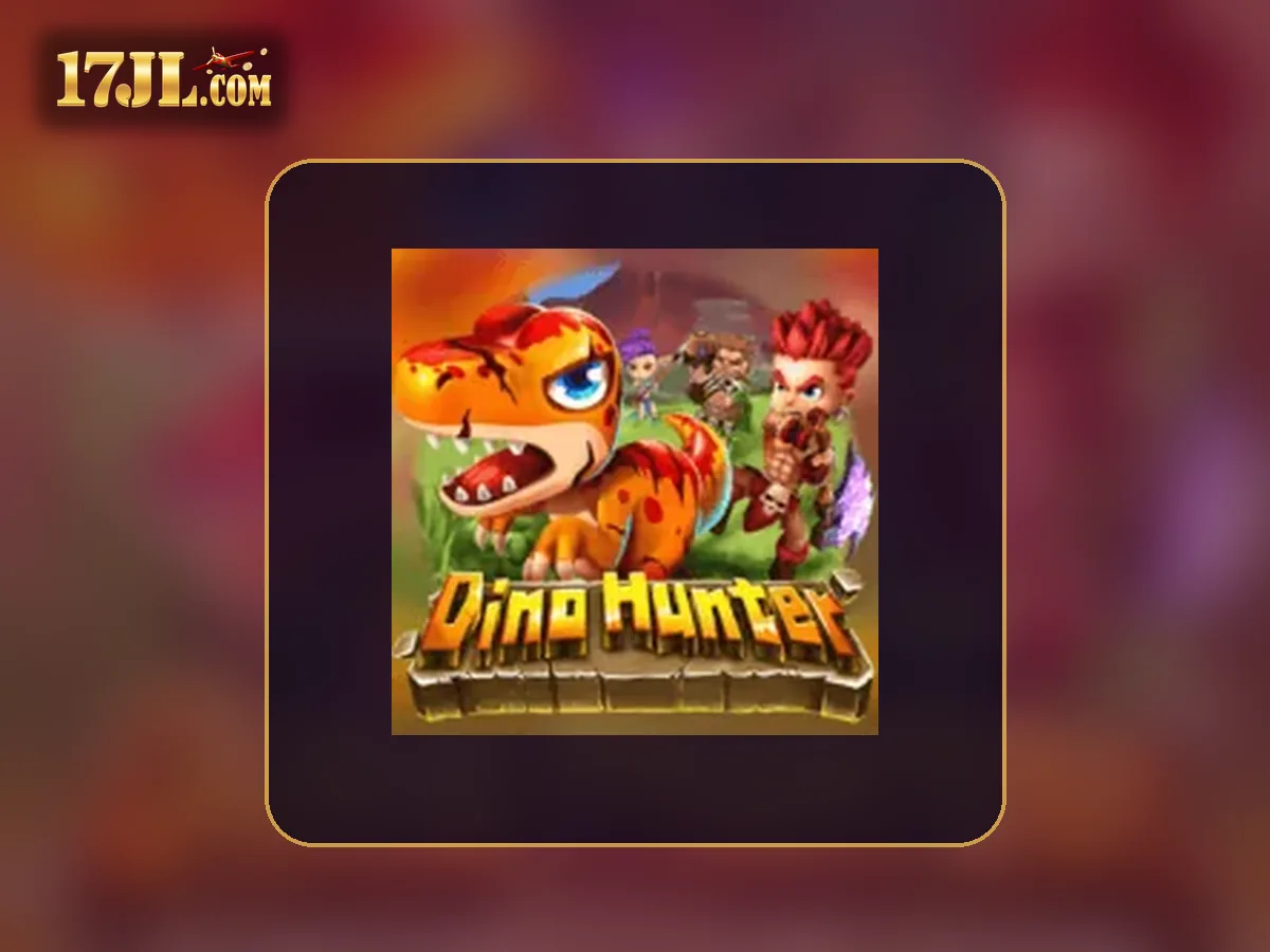 17JL Philippines homepage visual featuring Dino Hunter game cover