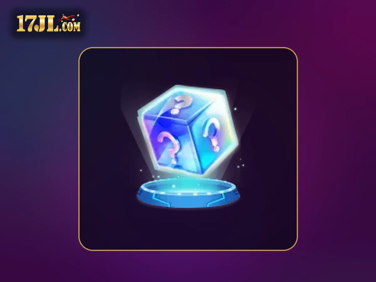 17JL promotions visual featuring Animated mystery reward box